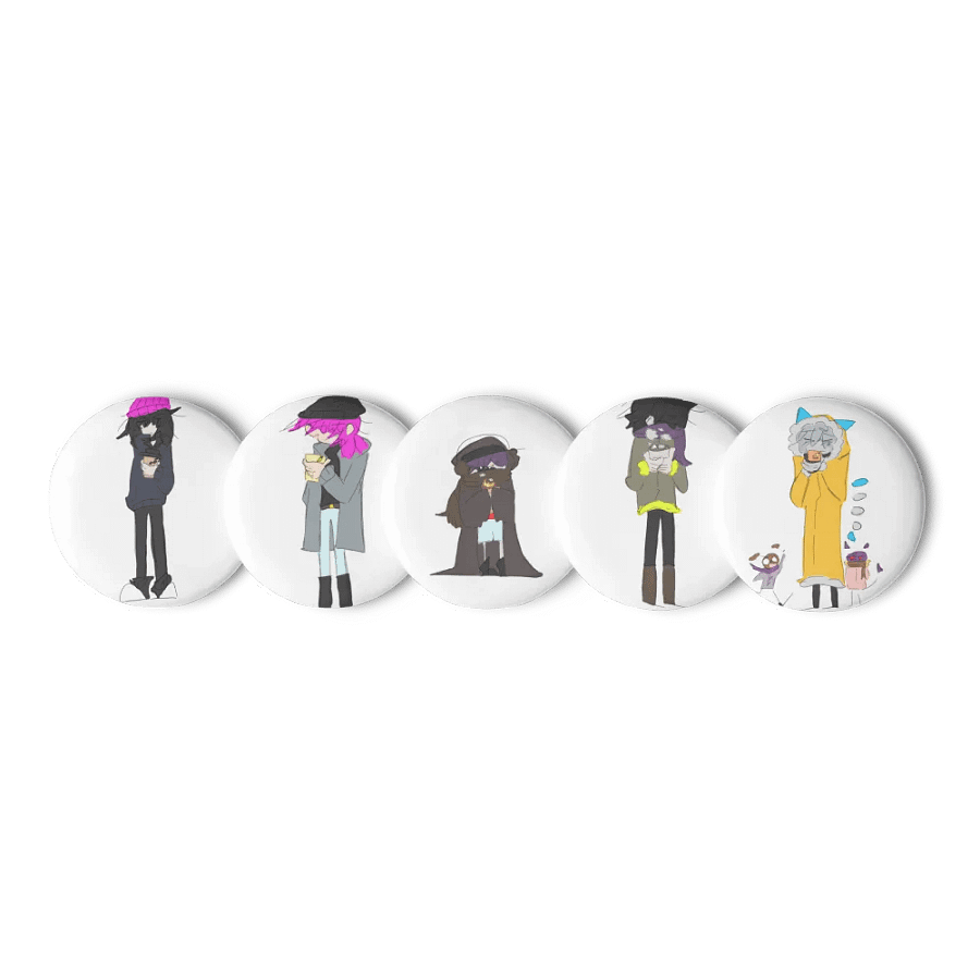 Moon Savers November pin buttons product image (6)