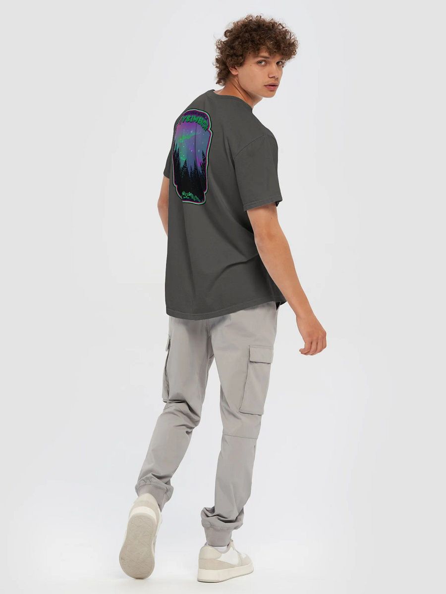 Aurora Borealis Heavyweight Organic Cotton t-shirt product image (44)