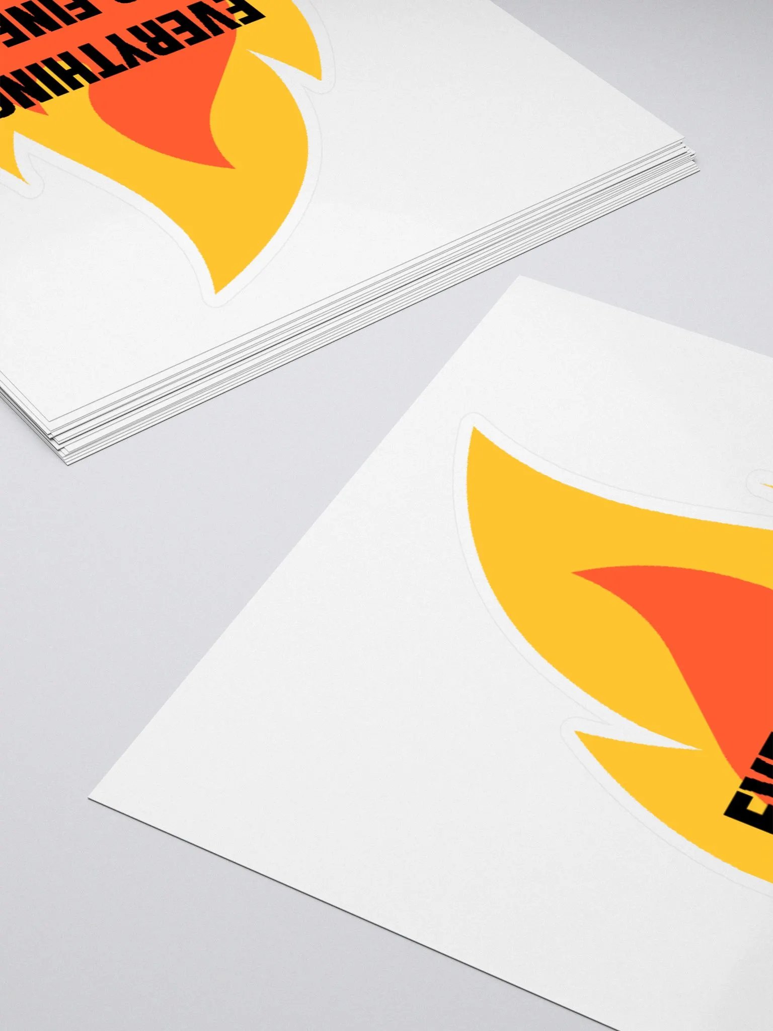 Sticker, It's FINE. product image (10)