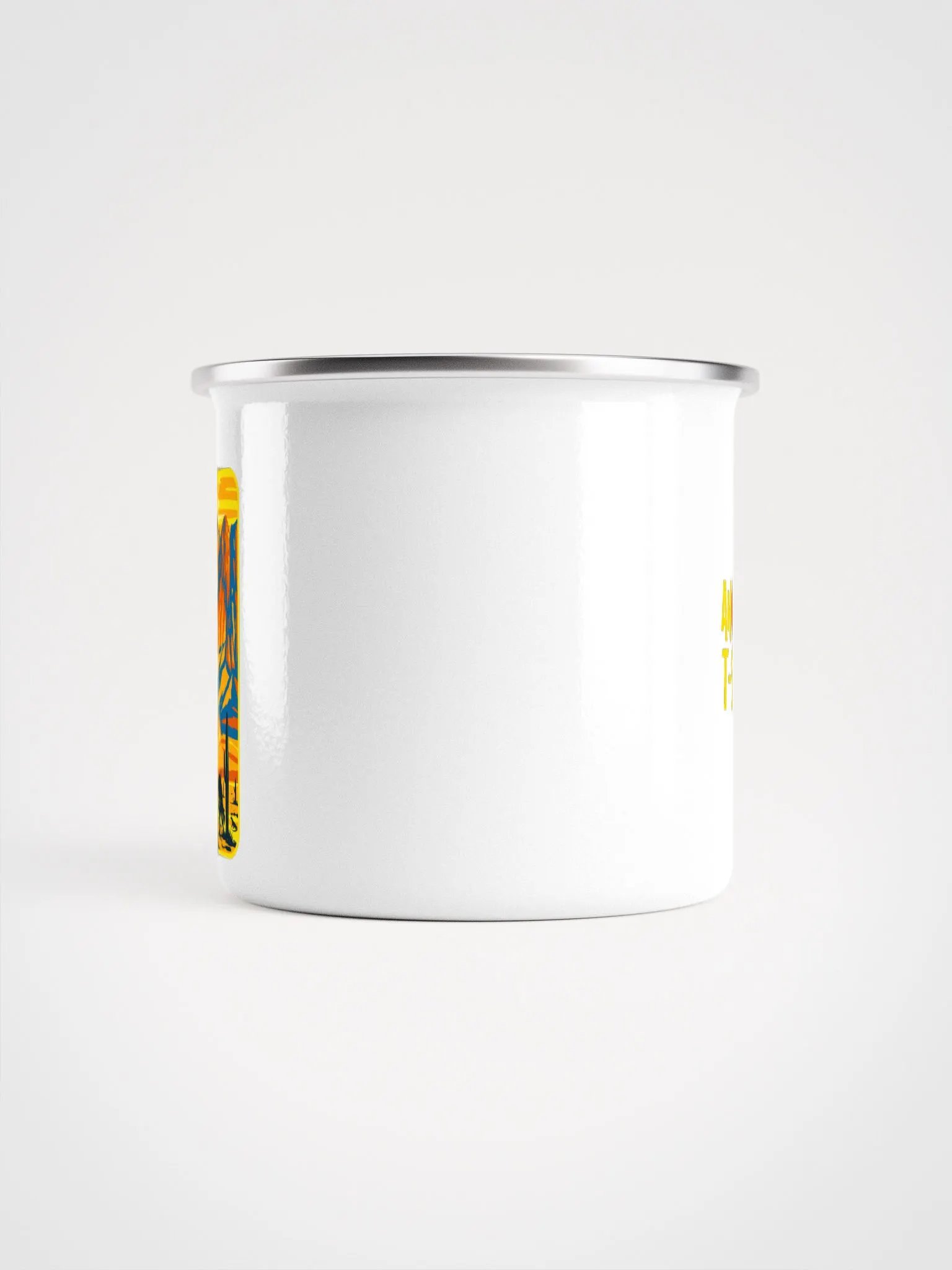 Skinwalker UFO Abduction Enamel Mug product image (5)