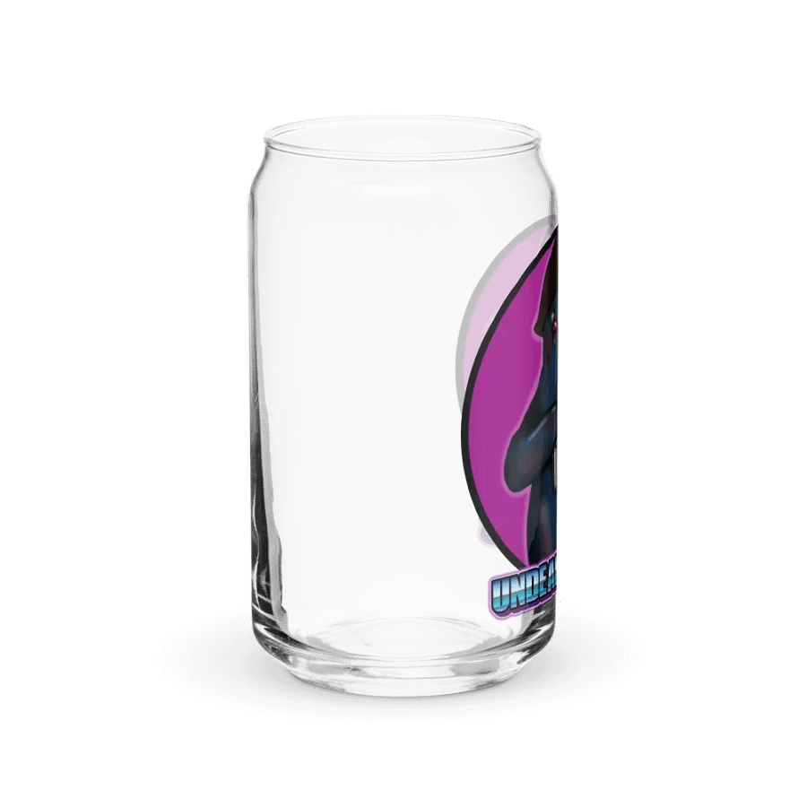 UndeadPopShots Penguin Can-Shaped Glass Logo Color Dark Pink product image (40)