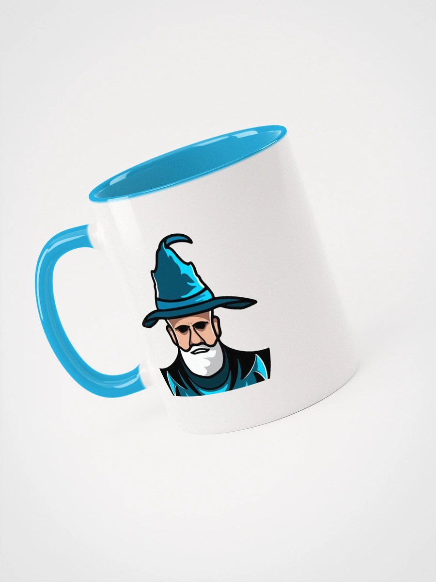 The Match Slip Wizard Coffee Mug (Light Blue, 11 oz and 15 oz) product image (3)