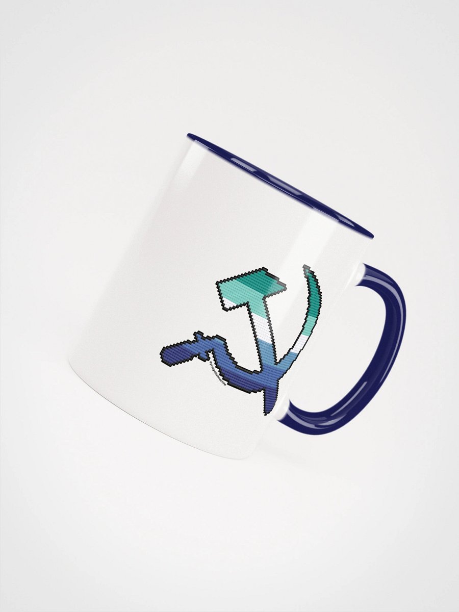 Gay Men/MLM Pride Hammer & Sickle Ceramic Mug product image (4)