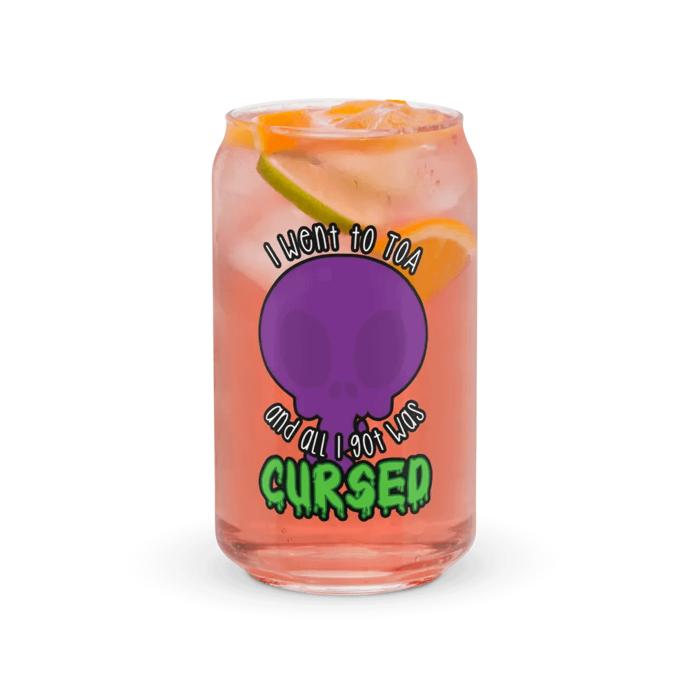 All I Got Was Cursed - Demon Hunter - Can Glass product image (7)