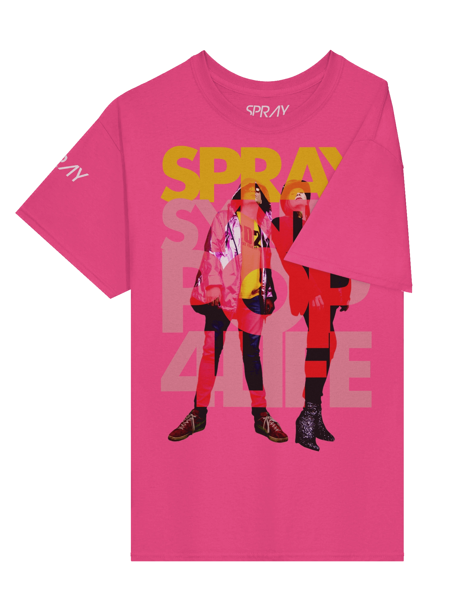 SPRAY - Synth Pop 4 Life T-shirt product image (3)