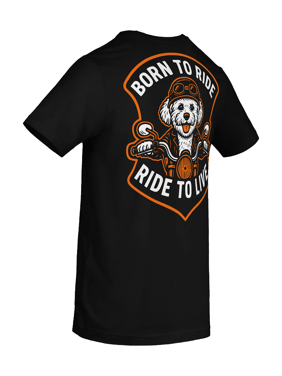 Born to Ride – Maltipoo Dog Dad T-Shirt product image (8)