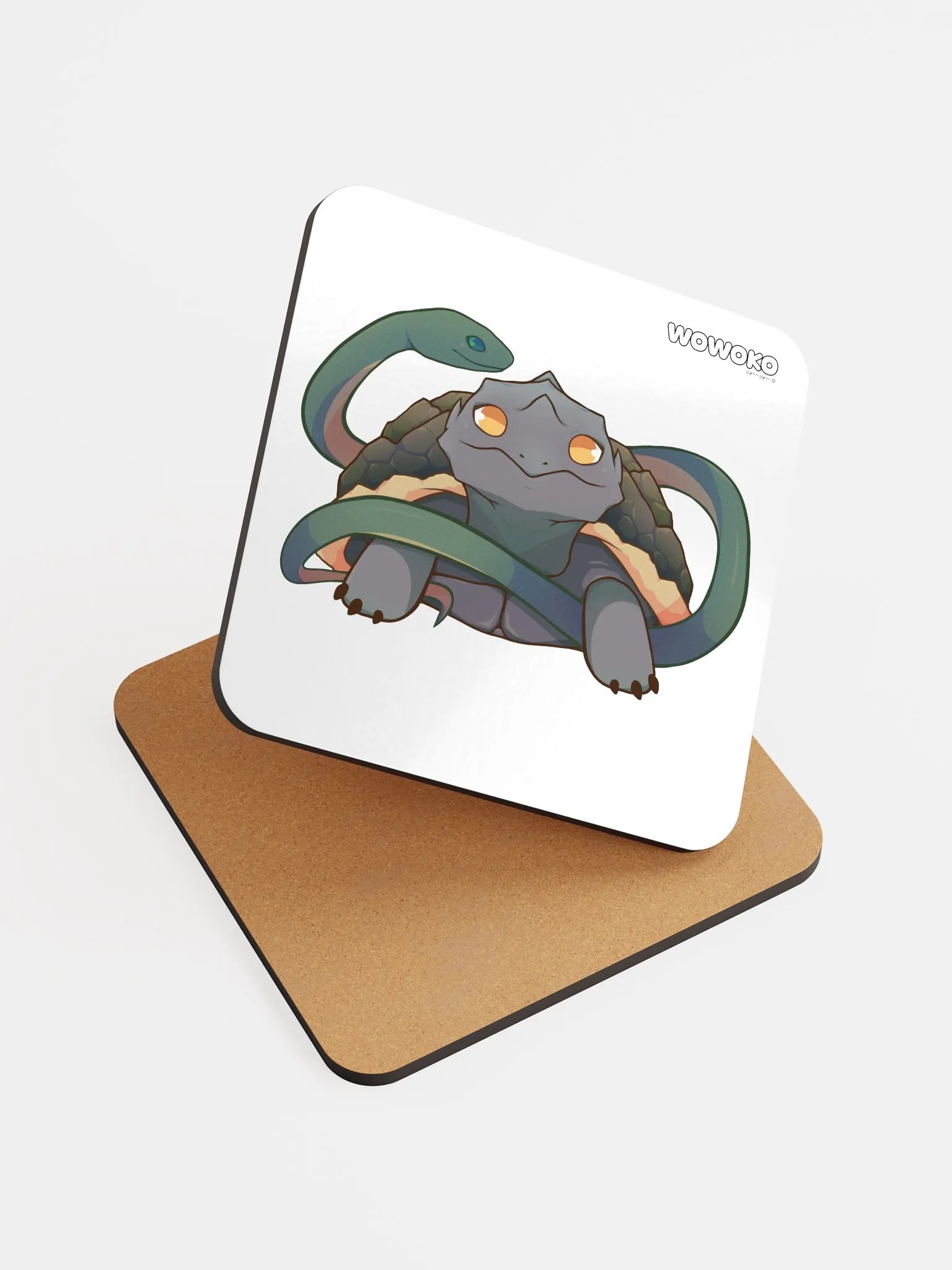 Four Symbols - Black Tortoise - Coaster product image (6)