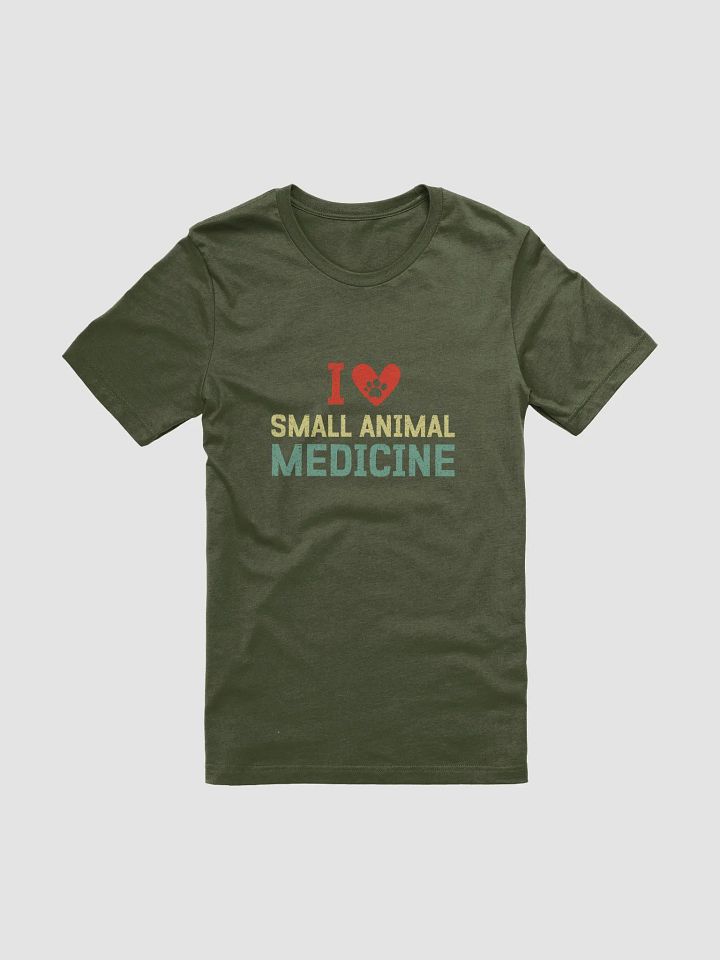 "I love small animal medicine" t-shirt product image (1)