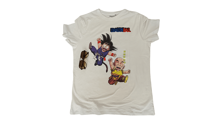 DragonBall T-shirt White product image (2)