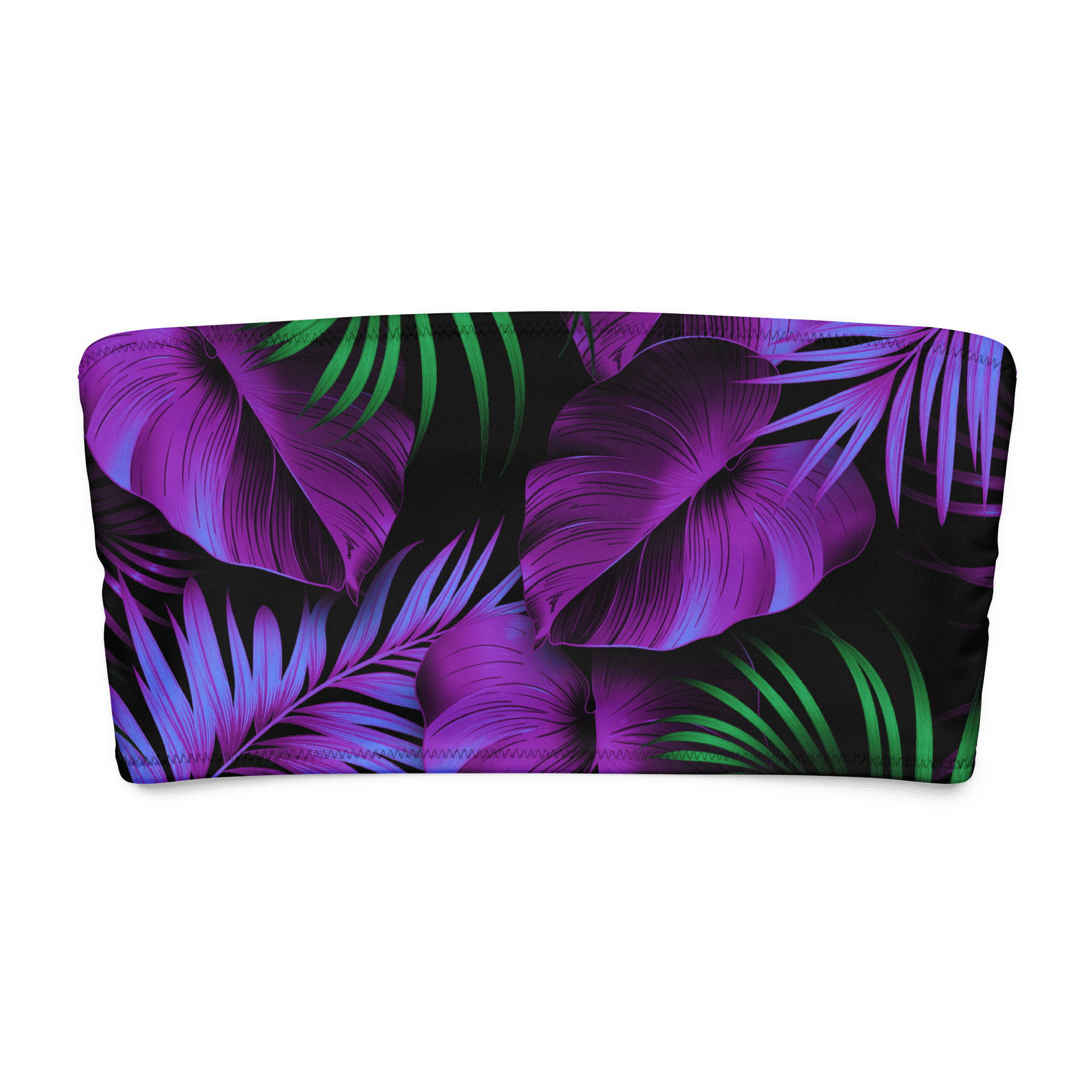 THELAZYJUNGLE All-Over Print Bandeau Bikini Top product image (8)