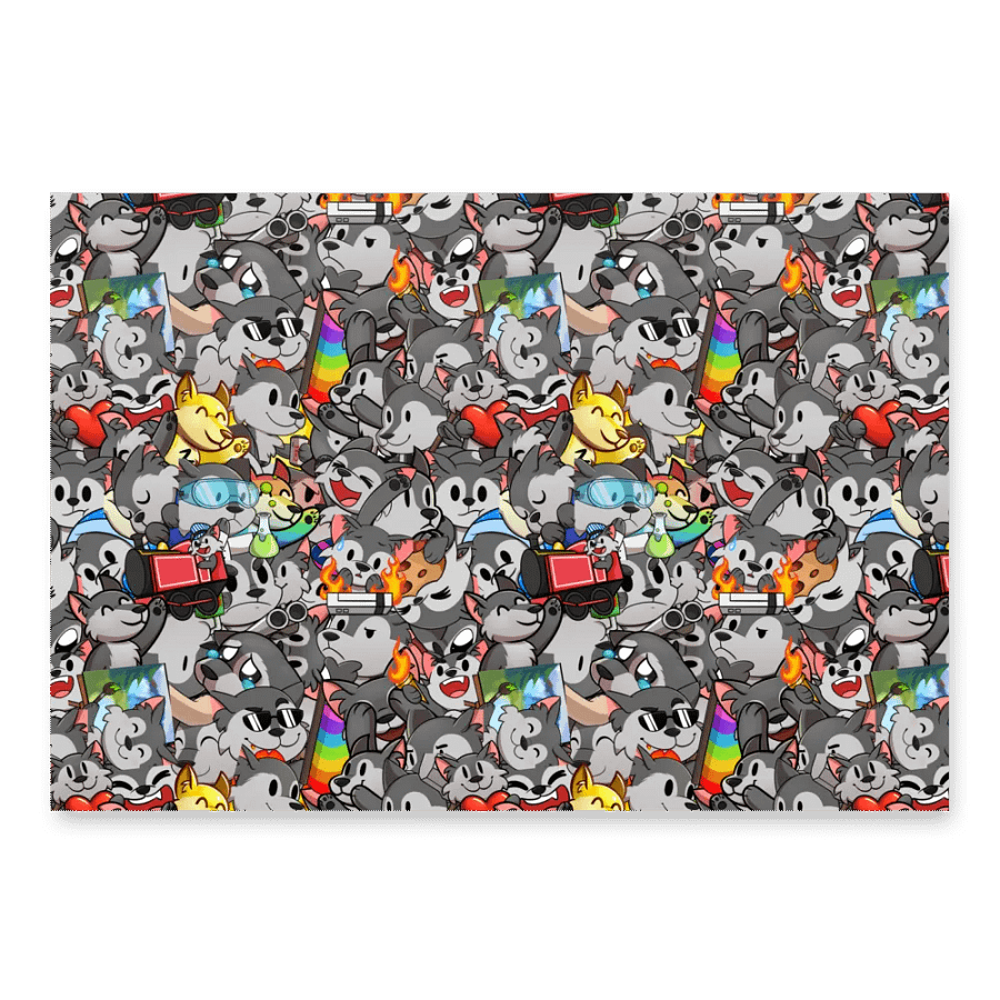 Emote Spam Wrapping Paper product image (1)