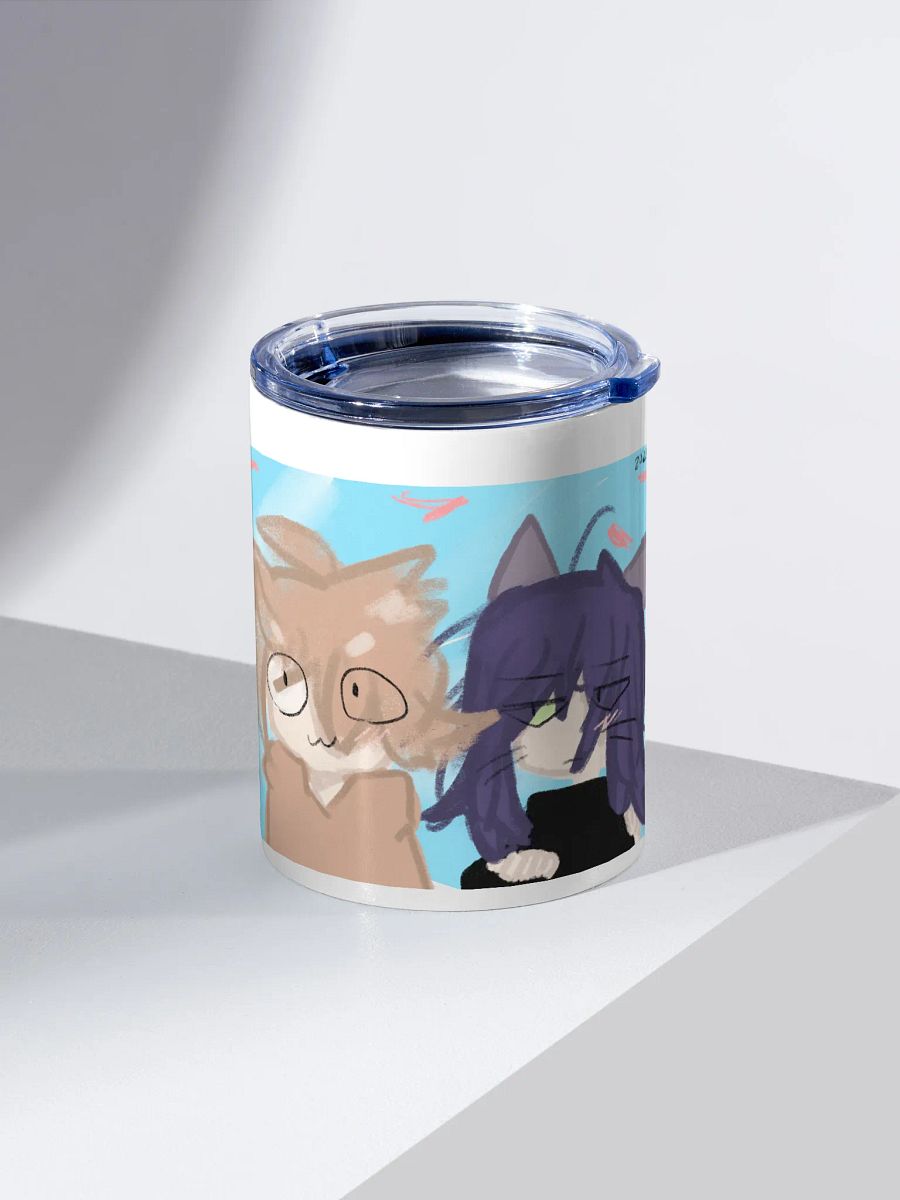 Chiwa and Cat-san April cup product image (2)