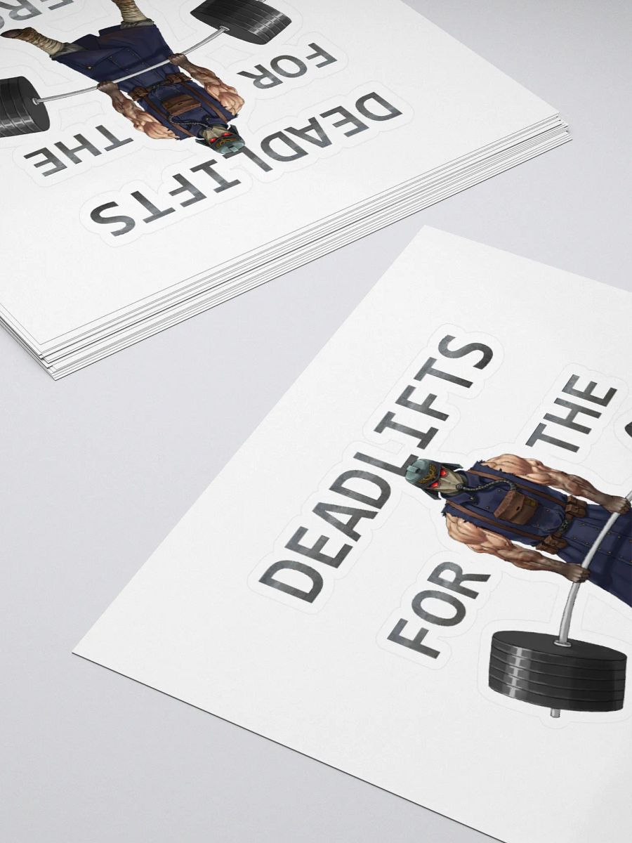 Deadlifts For The Emperor - Masked Soldier - Sticker product image (12)
