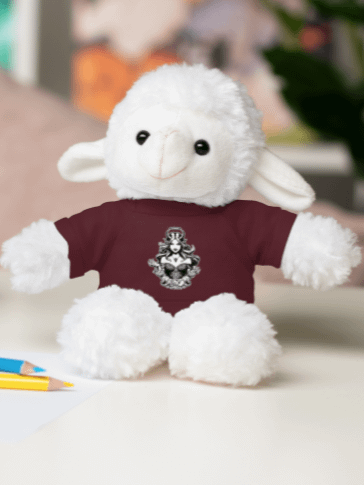 Small Stuffed Animal with Heathen Shirt product image (1)