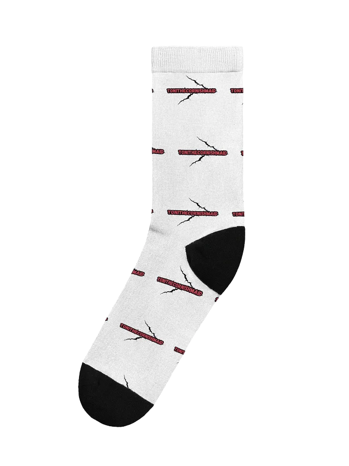 ToniTheCornishMaid Crack socks (white) product image (1)