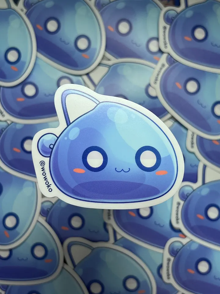WoWoKo x Potato Fighters - Bubbling - Sticker product image (1)