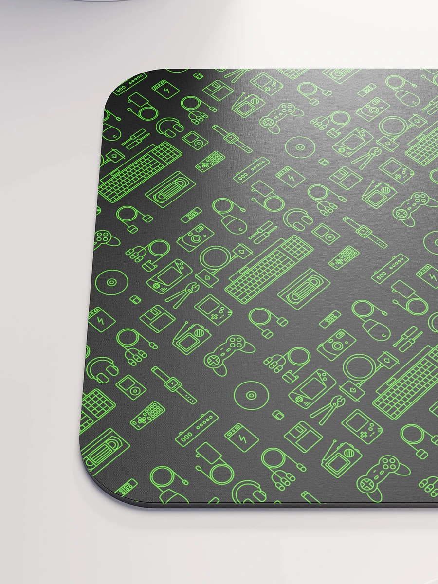 Neon Green Devices Mouse Pad (Classic) product image (6)