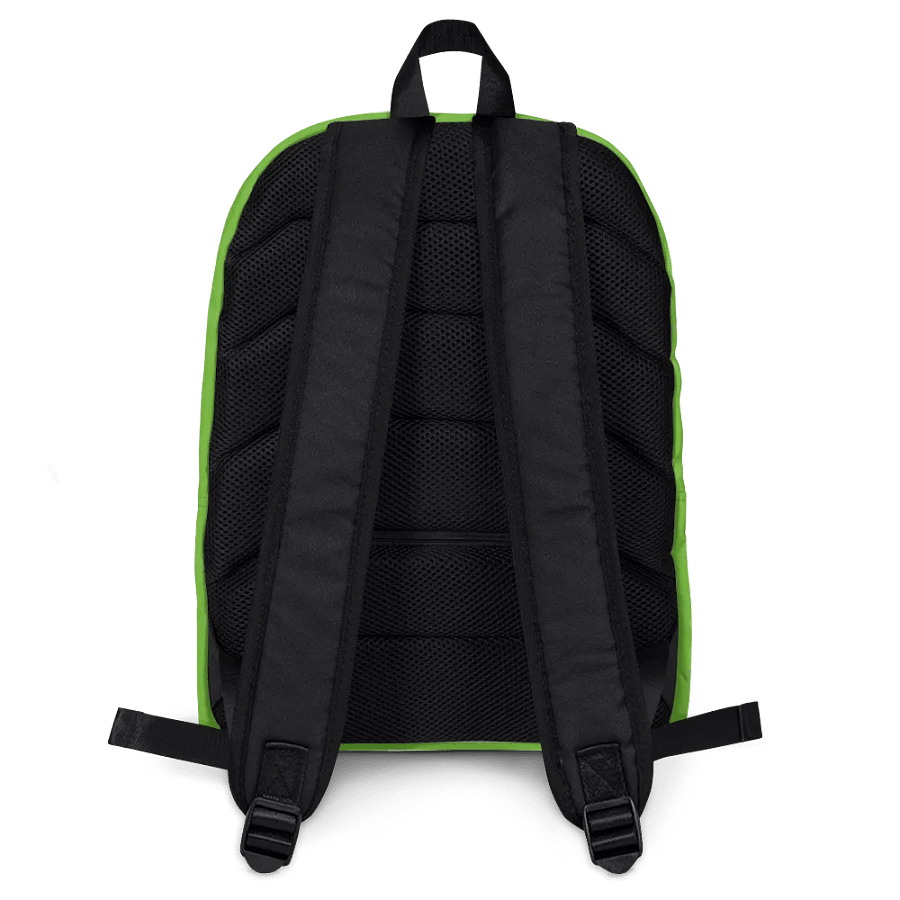 Lime Green Daisy & Dots Backpack product image (8)