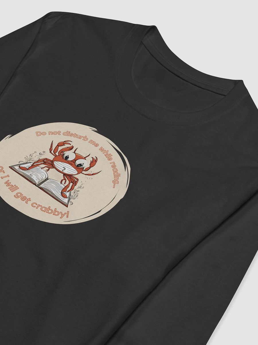 Do Not Disturb Me While Reading My Book Crab Shirt product image (5)
