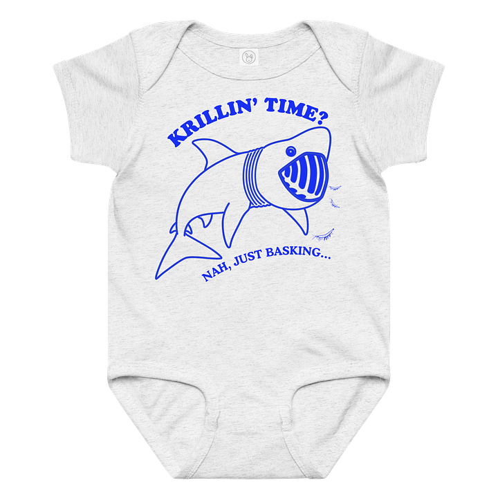 Basking Shark - Krillin' Time? Funny Baby One Piece product image (5)