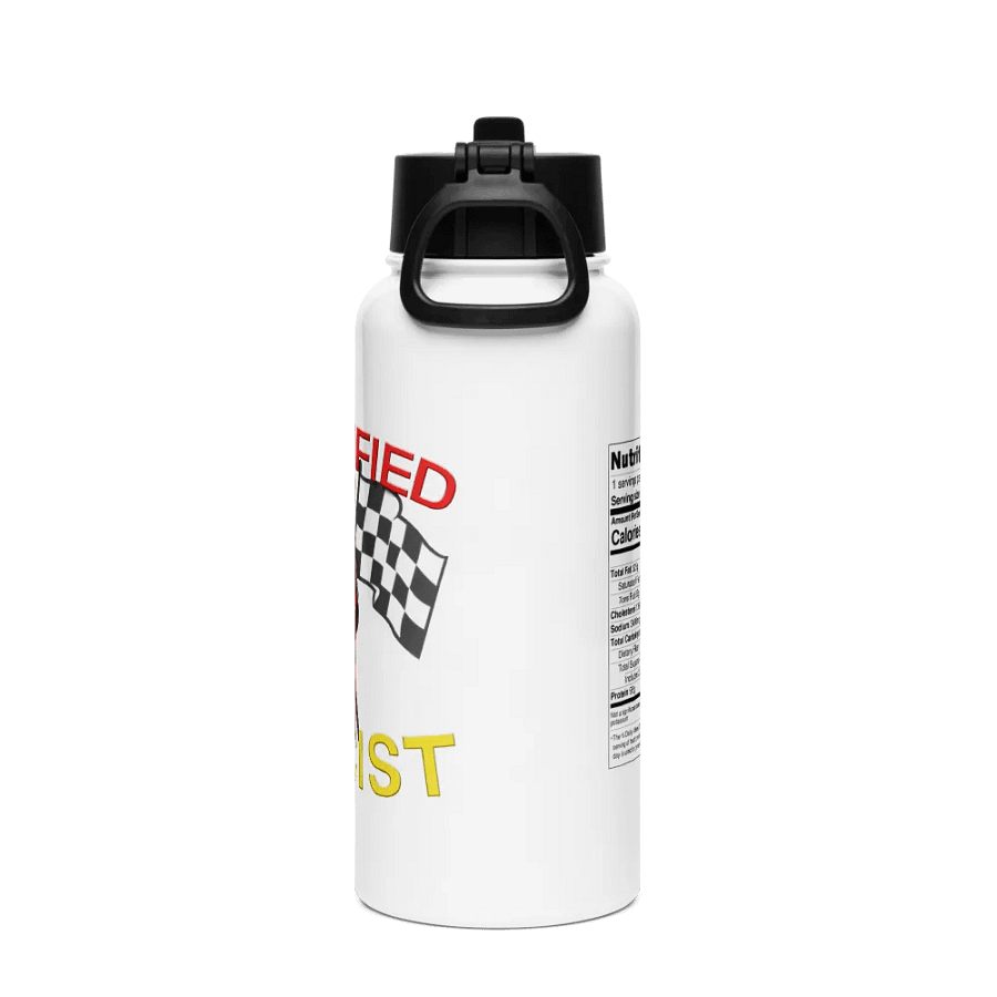 Certified Racer Stainless Steel Water Bottle product image (4)