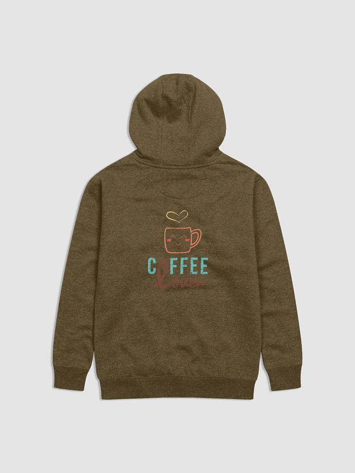 Coffee Lover Design (Back Side) Cotton Heritage Unisex Premium Hoodie product image (23)