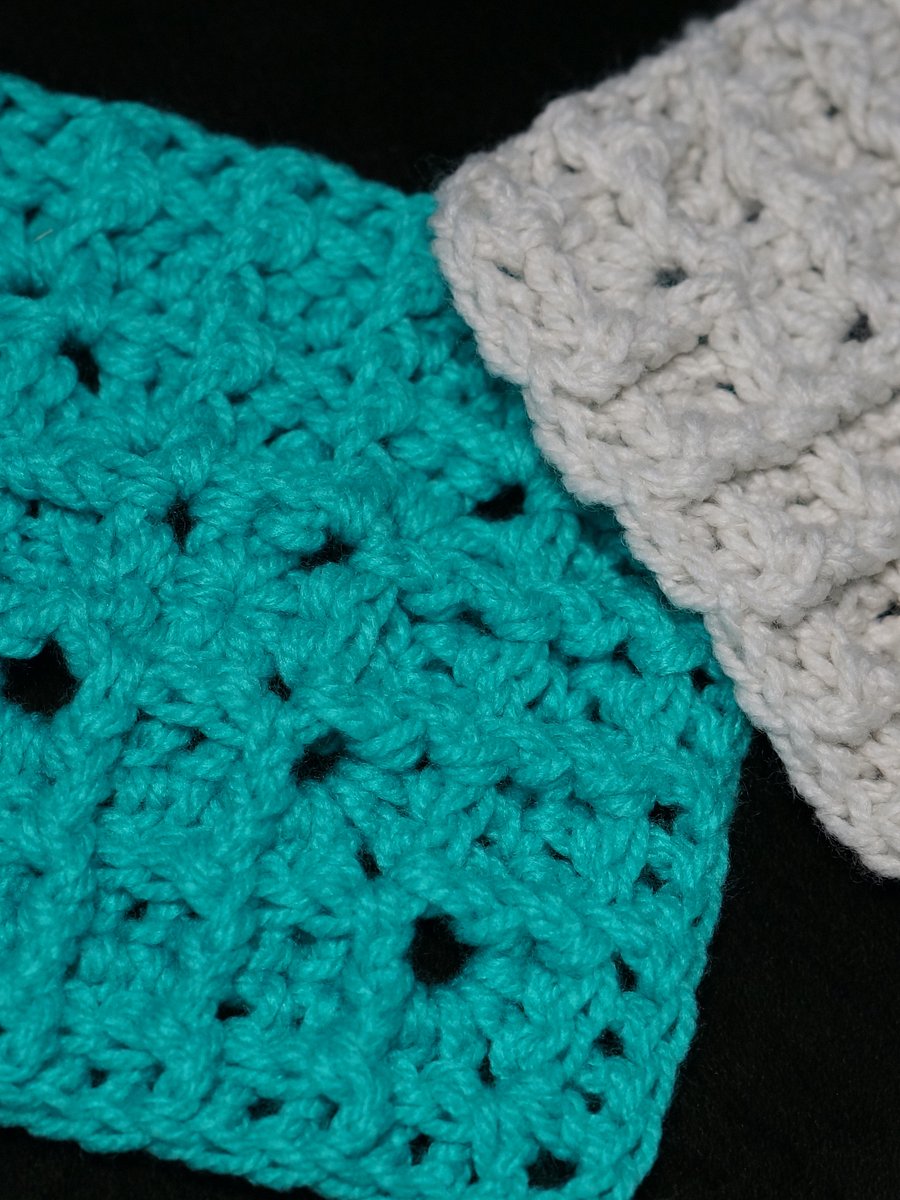 Waffle stitch granny square pdf pattern product image (3)