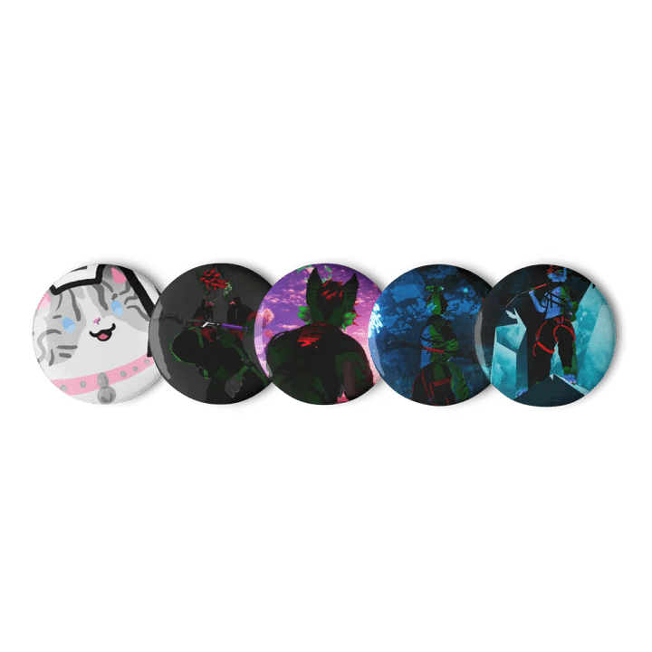 LuckyTigerVR pin set limited time product image (1)