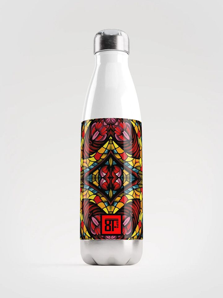 8T Sips Mosaic Stainless Steel Water Bottle product image (1)