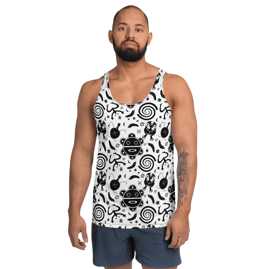 Taino Symbols All-Over Tank Top product image (4)