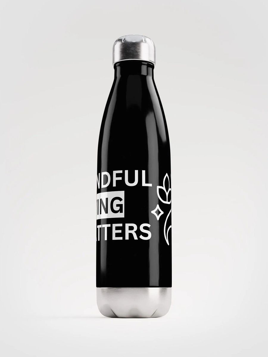 Mindful Living Matters Water Bottle | Eco-Friendly Hydration for a Balanced Lifestyle product image (1)