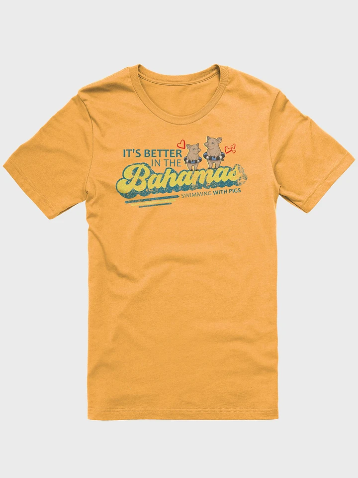 Bahamas Shirt : It's Better In The Bahamas : Bahamas Swimming With Pigs product image (2)
