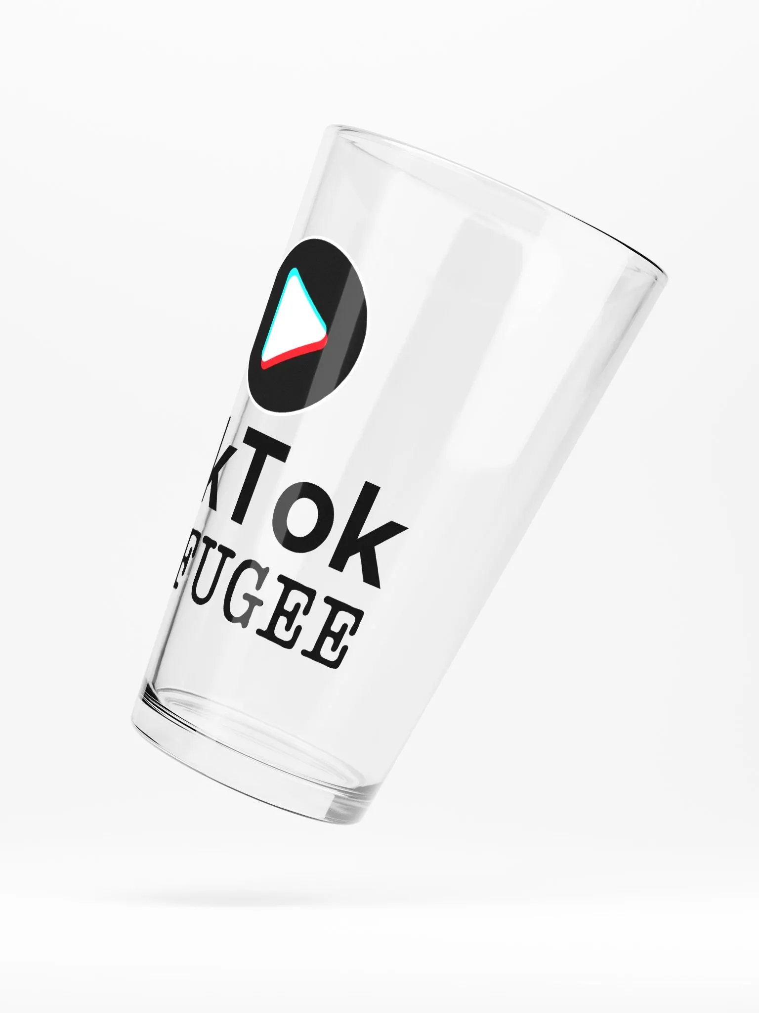 TikTok Refugee Shaker Pint Glass product image (5)