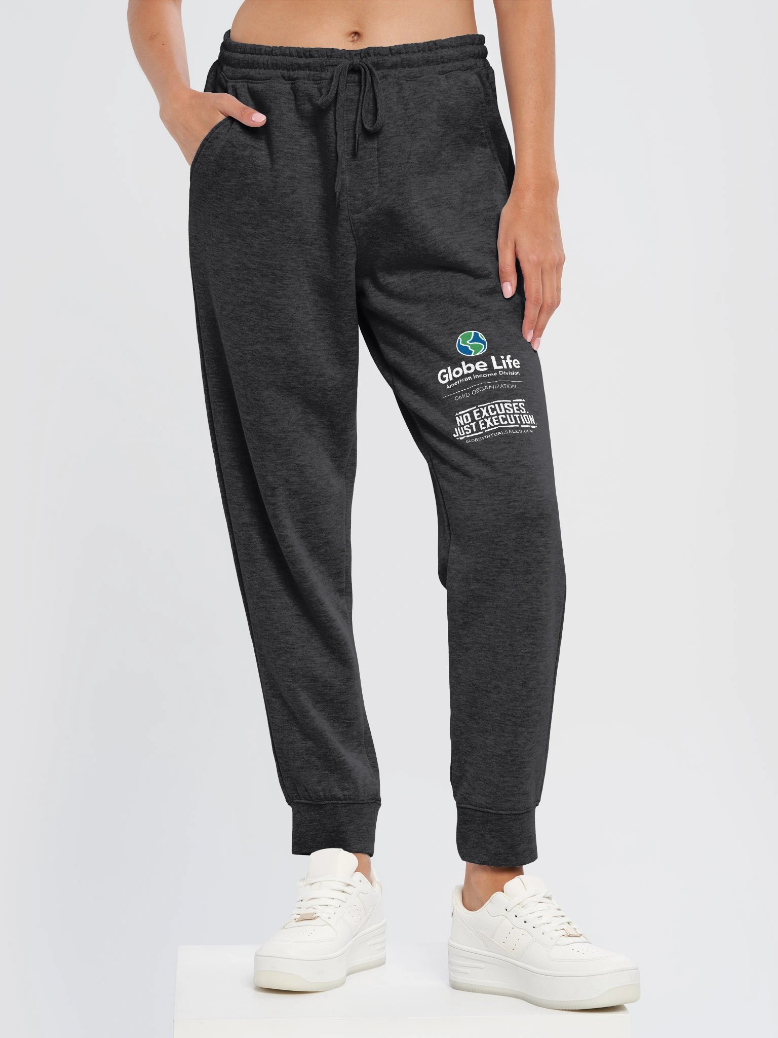 OMID “No Excuses. Just Execution.” Joggers – Built for the Grind product image (6)