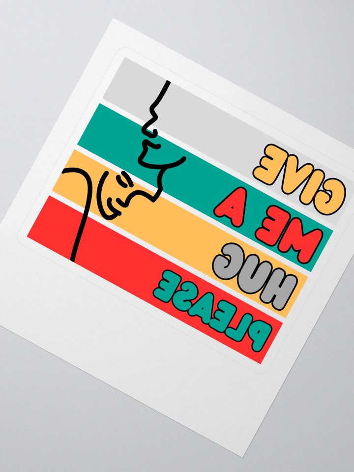 Give Me a Hug - Mirror version - Sticker product image (2)