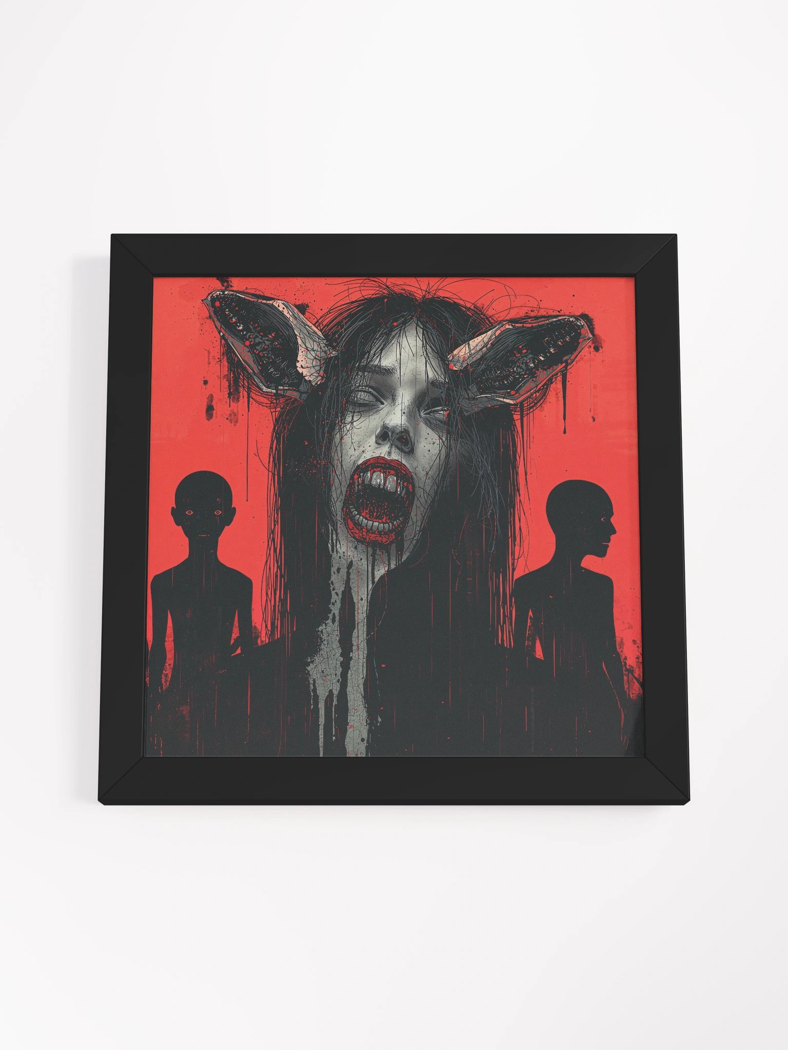Shriek of the Red Veil Framed Print product image (18)