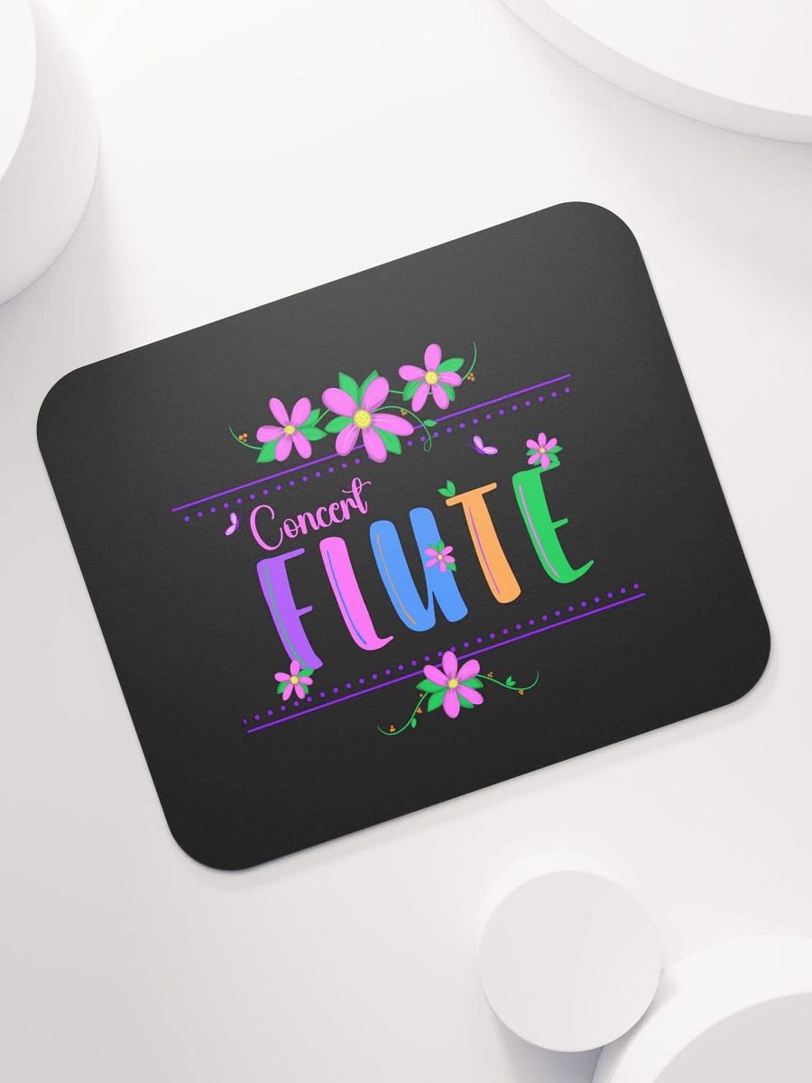 Floral Flute Concert Mouse Pad product image (7)