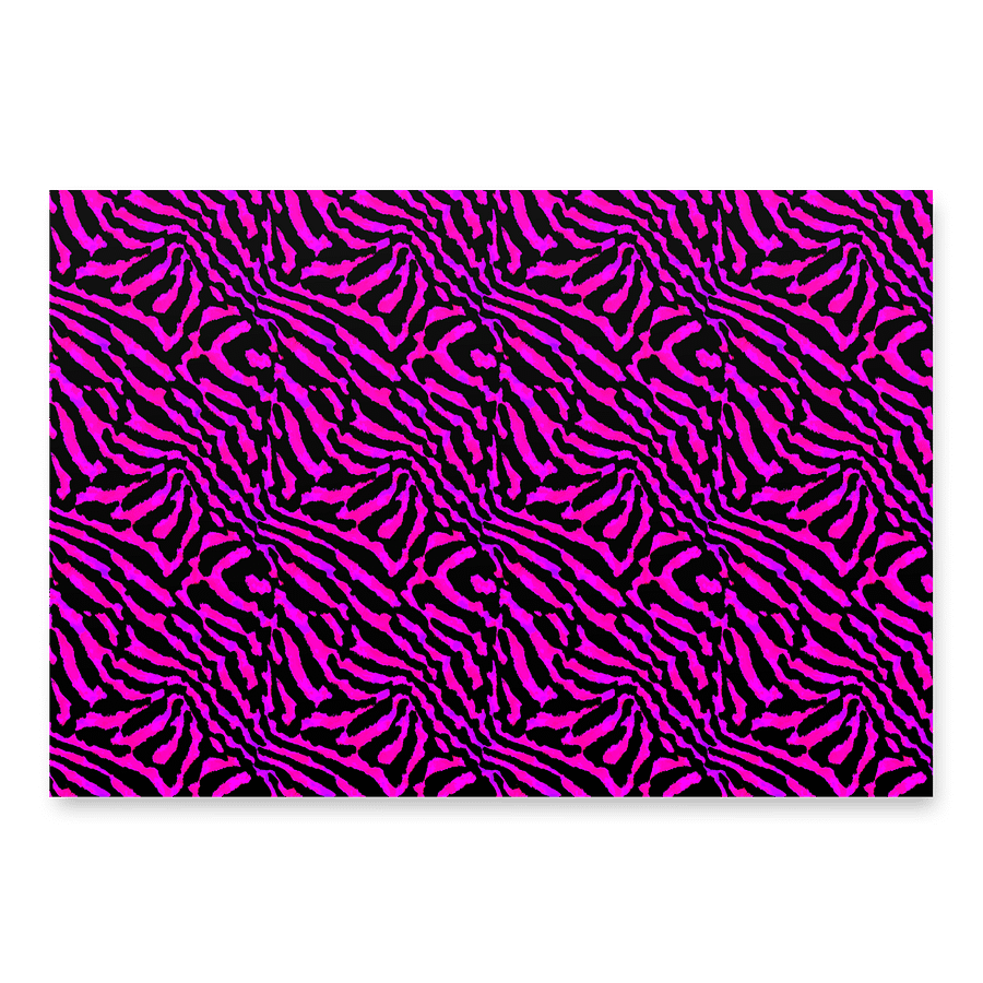 Purple Zebra Paper Sheets product image (1)