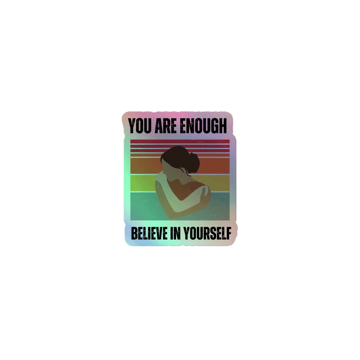 Self-Love Holographic Sticker Set product image (1)