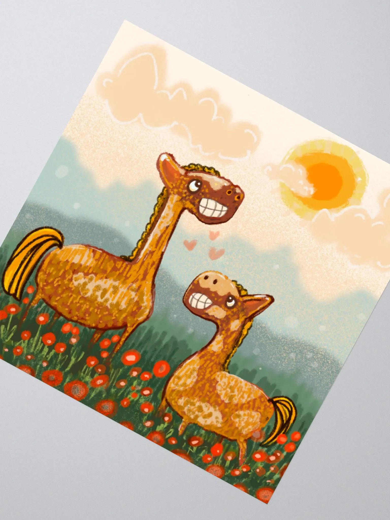 Awkward Horses Sticker product image (2)
