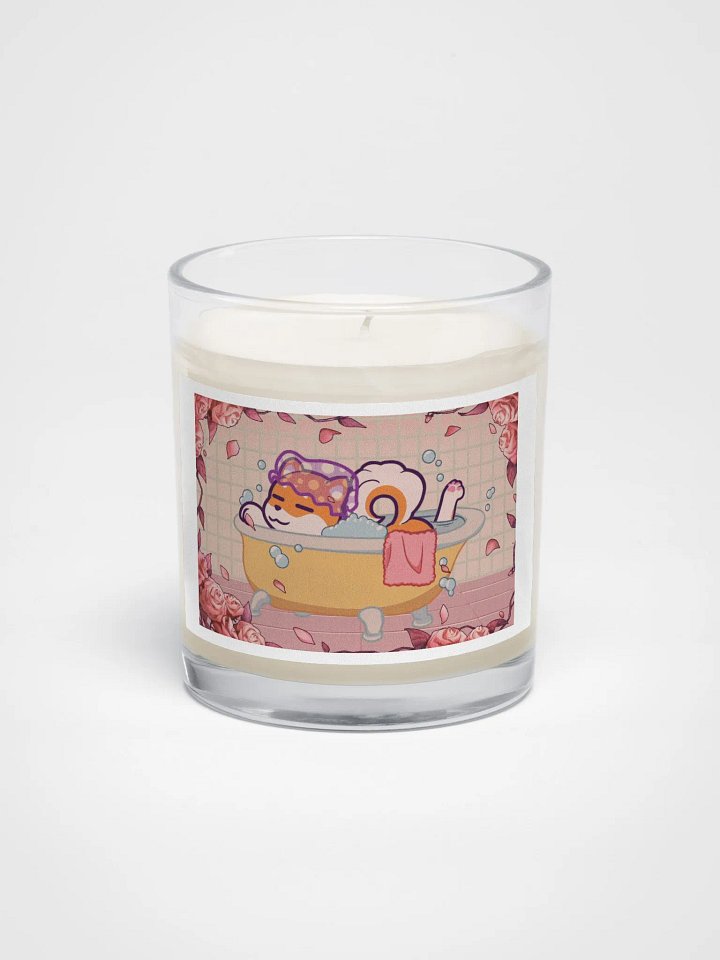 Bath Time Shiba Soy Wax Candle product image (1)