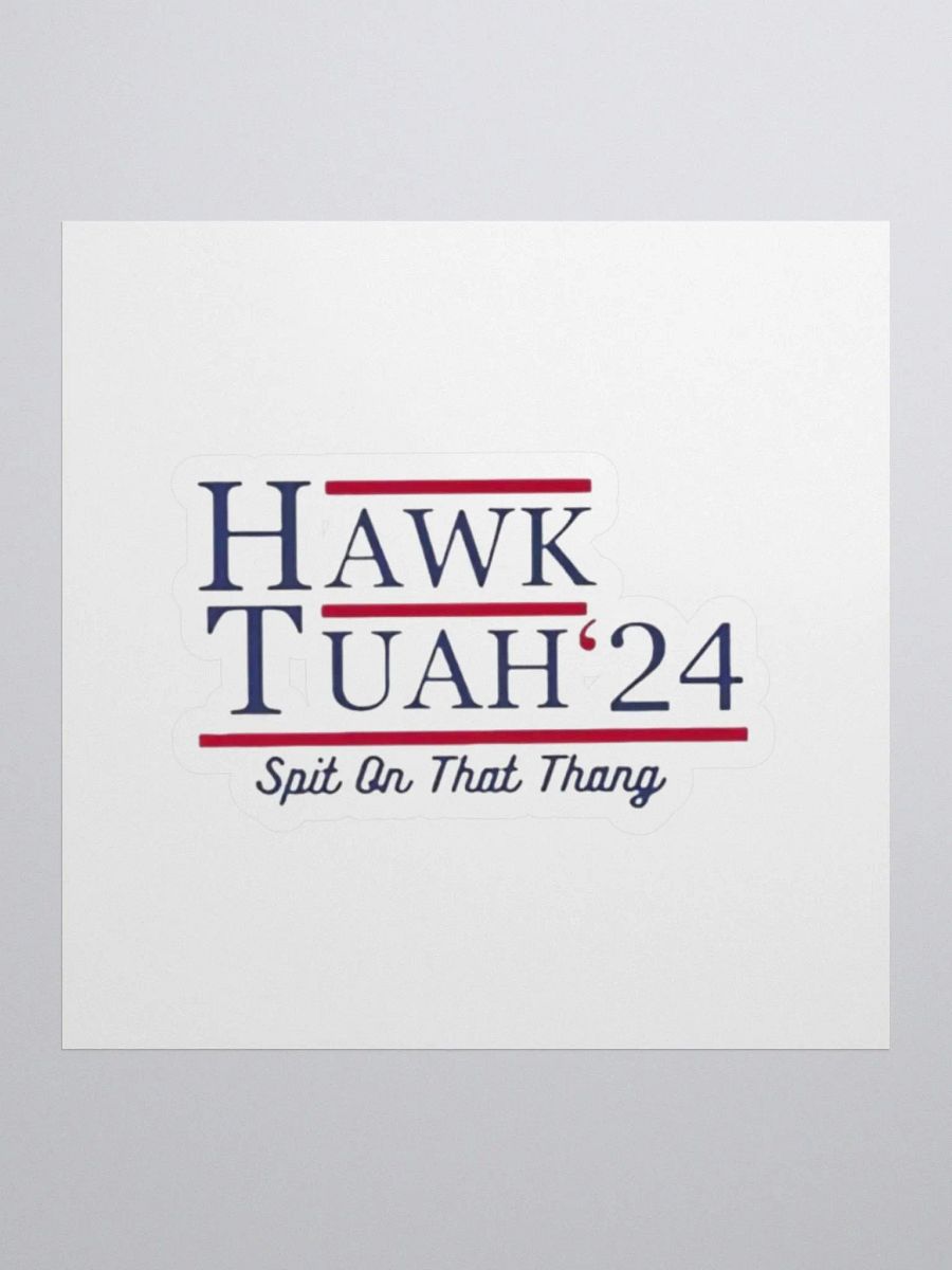 Hawk Tuah for President Sticker product image (1)