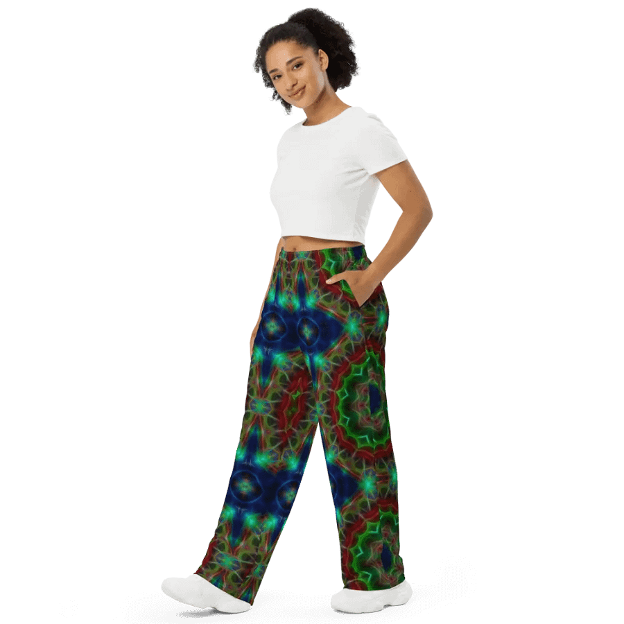 Lotus Kaleidoscope Wideleg Pants product image (2)