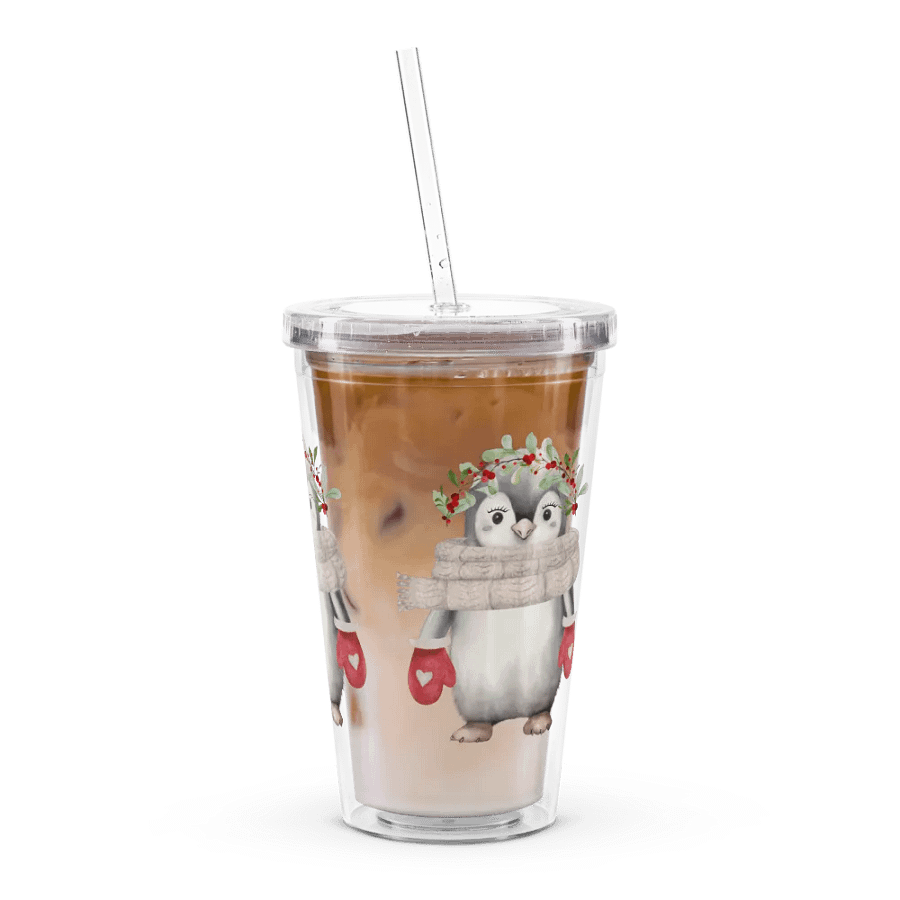 Festive Penguin Party Double Wall Tumbler product image (12)