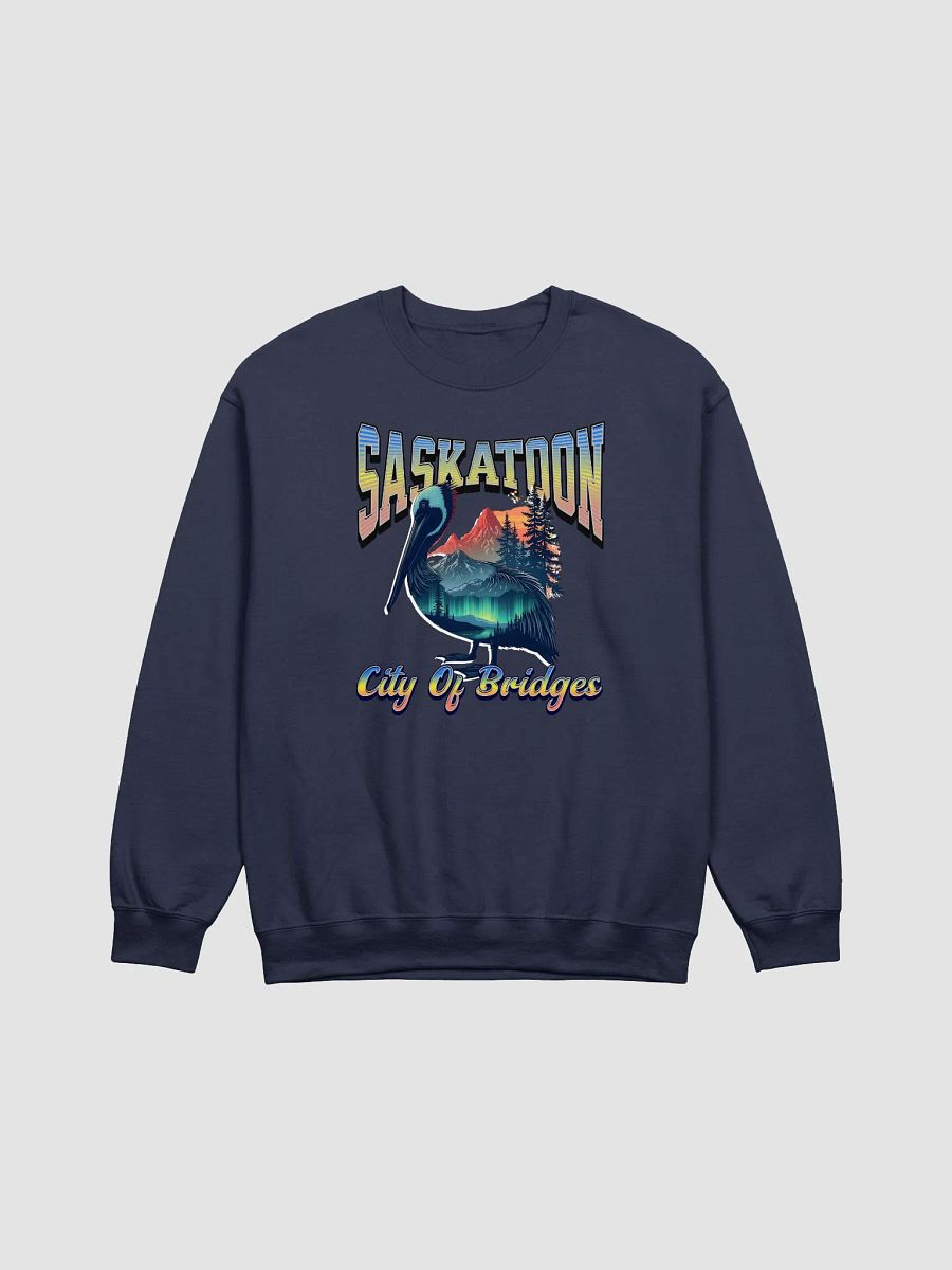 Saskatoon City Of Bridges Pelican Sweatshirt product image (13)