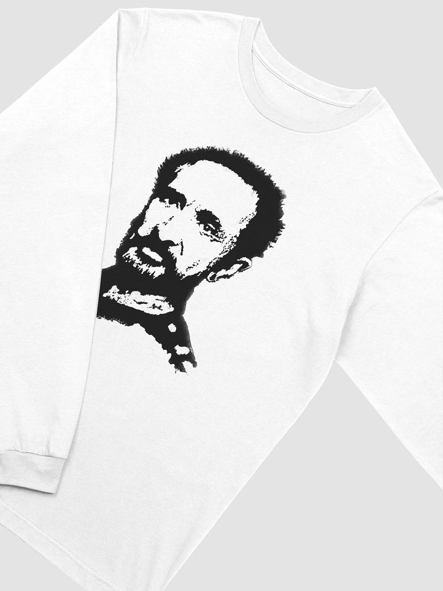 Haile Selassie - Long Sleeve White T-Shirt product image (6)