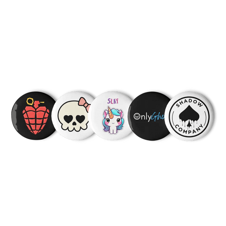 LT Ghost TV "PACK 1" Buttons product image (1)