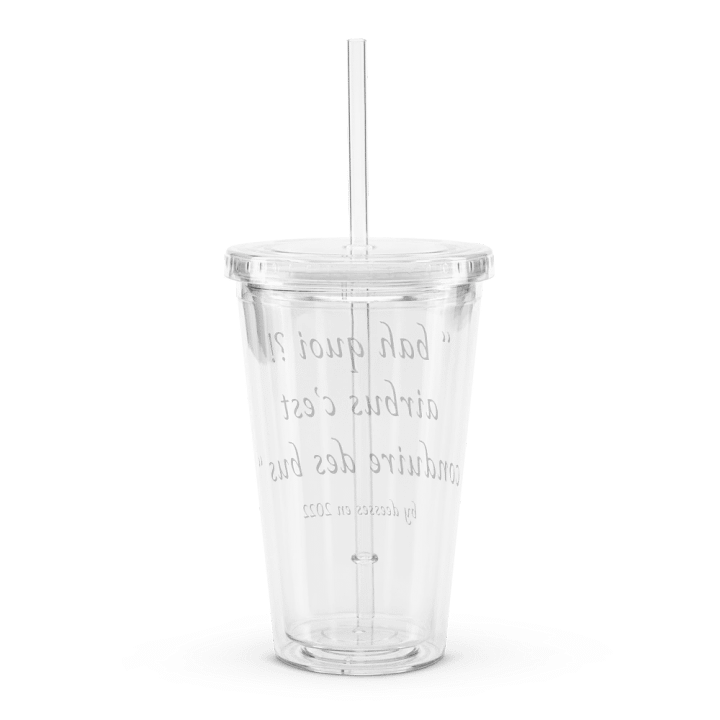 Crystal Clear Double Wall Tumbler ( bus) product image (2)