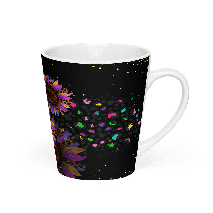 Vibrant Sunflowers Best Teacher Latte Mug gift for all teachers product image (2)