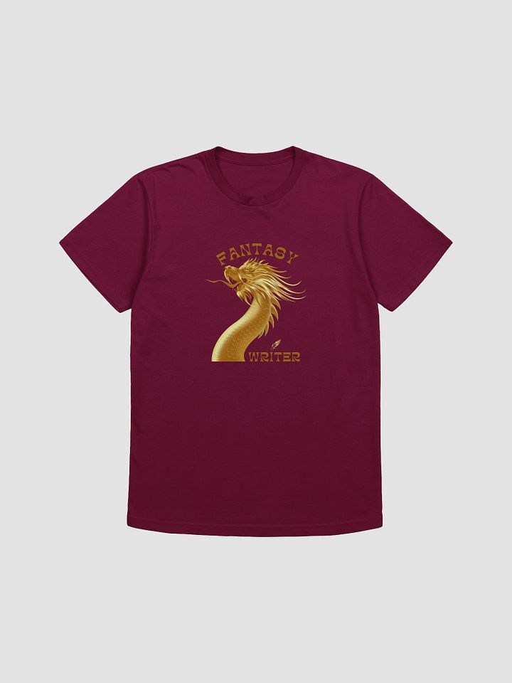 Fantasy Writer Dragon t-shirt - Gold/Red product image (1)